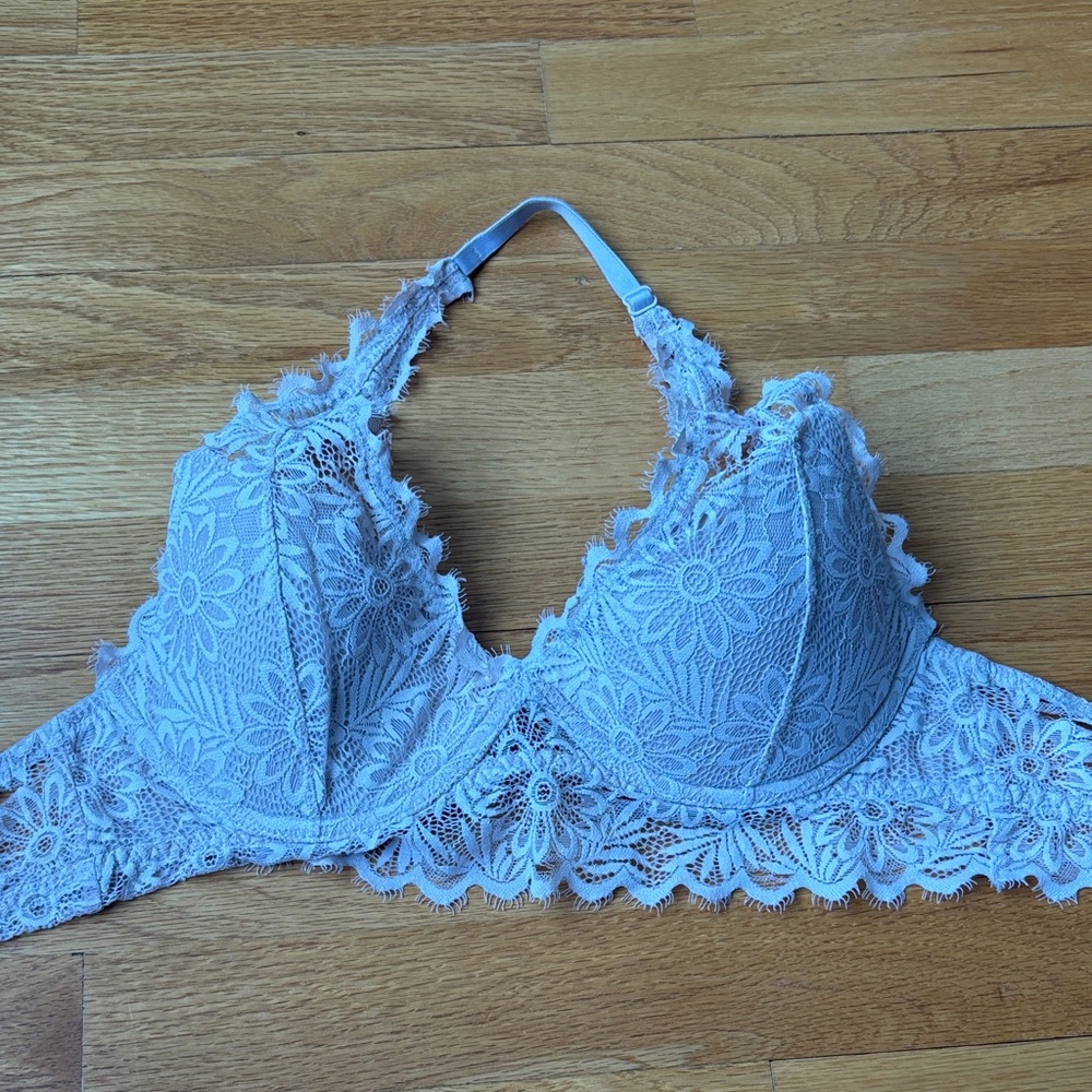 Victoria Secret Pink Nude Halter Bralette
